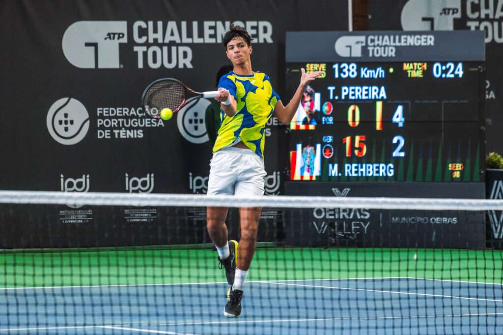 Tiago Pereira no quadro principal do Indoor Oeiras Open II 2 Tiago PEREIRA 00008 2