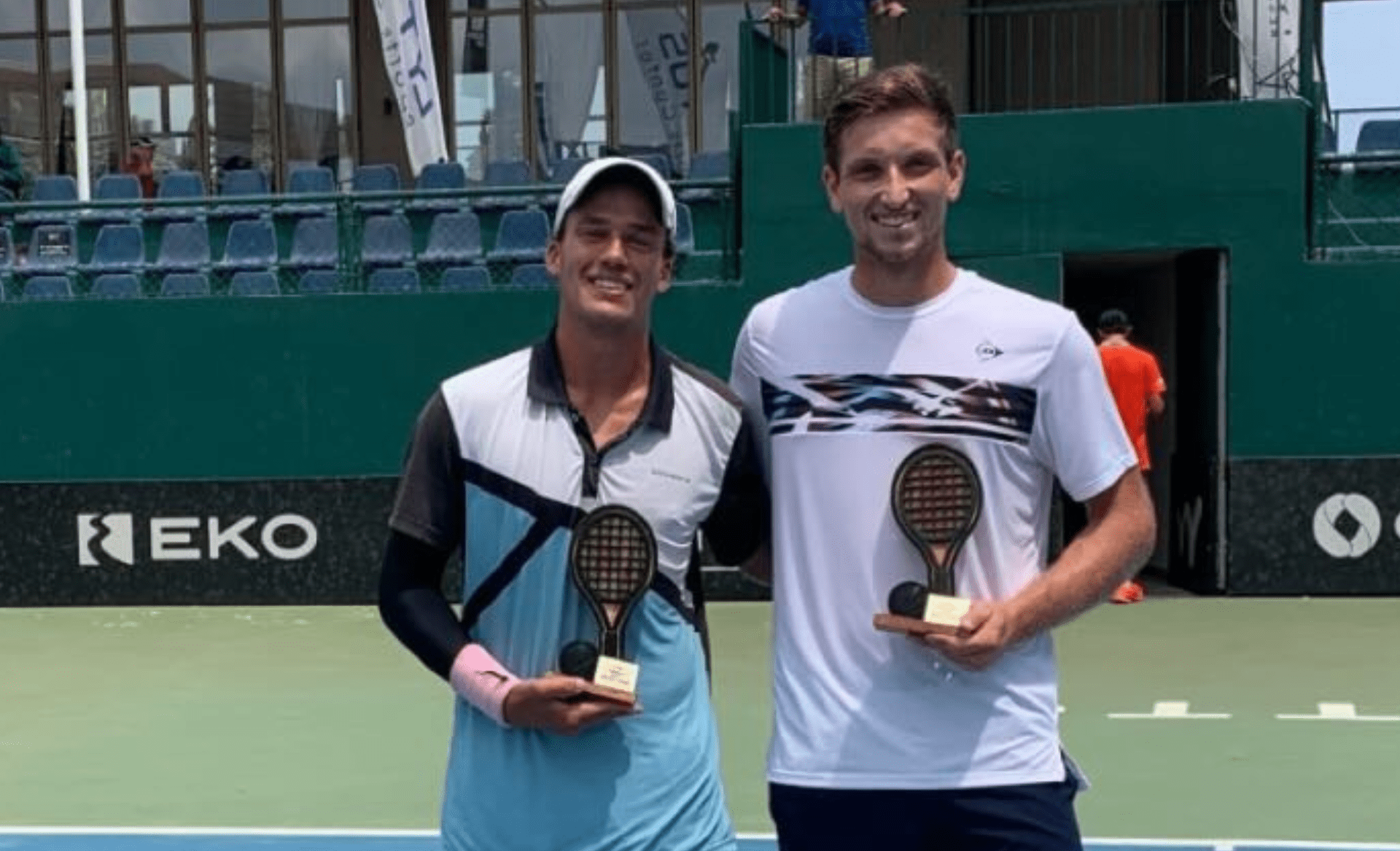 Diogo Marques faz dobradinha nos pares em Heraklion