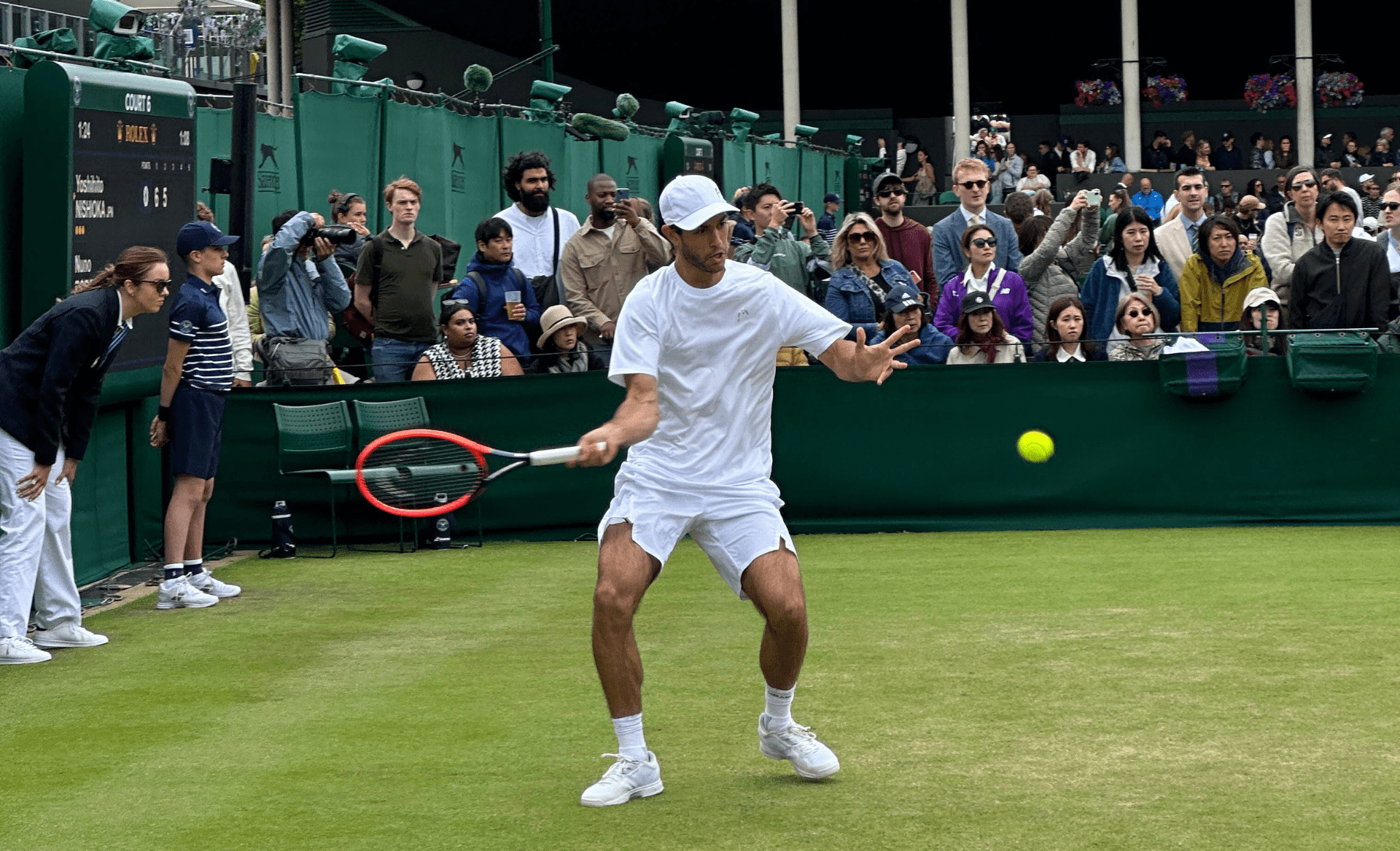 Nuno Borges conquista primeira vitória no quadro principal de Wimbledon