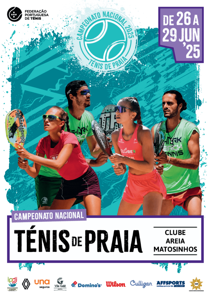 poster CN Tenis Praia 2025