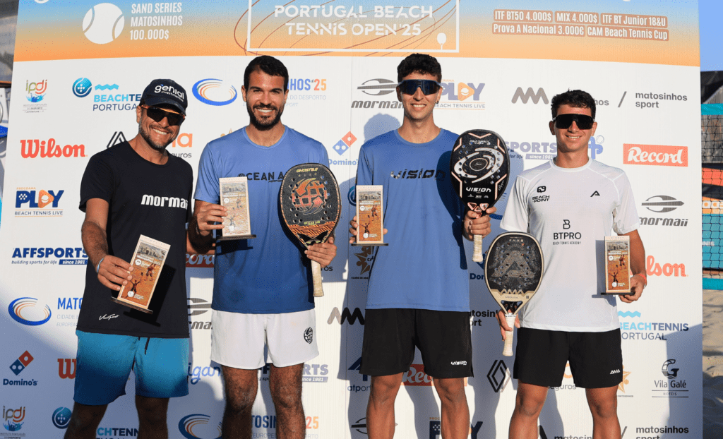 Mattia Bazzi e Andrea Veronesi campeões do BT50 Matosinhos 2 7 10