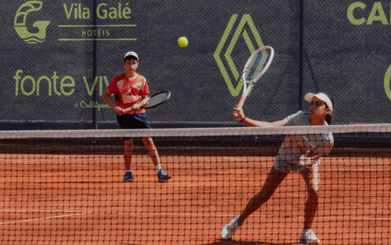 Mariana Marques e Alexandre Calheiros campeões nacionais de pares mistos em sub-12 (vídeo) 7 7