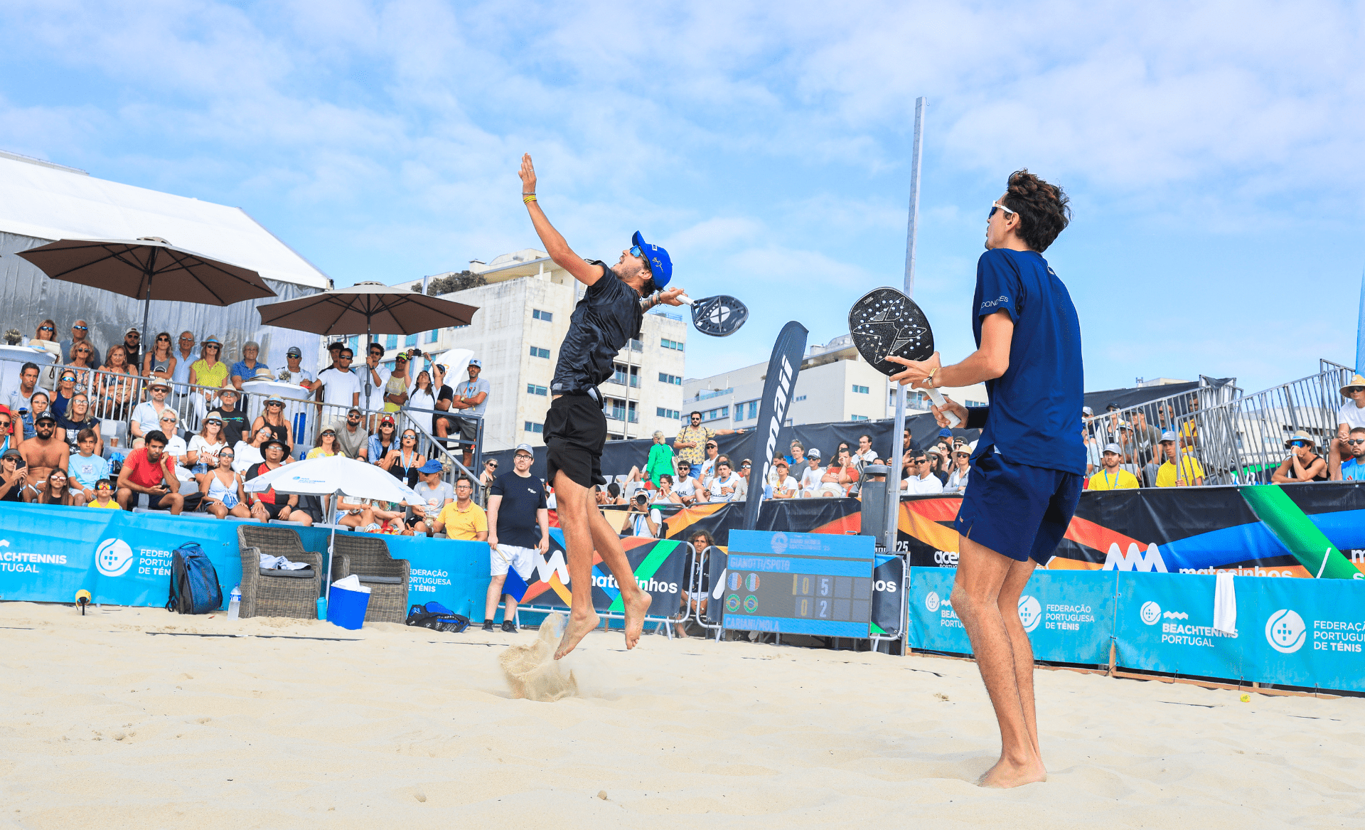 A lei do mais dos mais fortes a terminar do Sand Series de Matosinhos