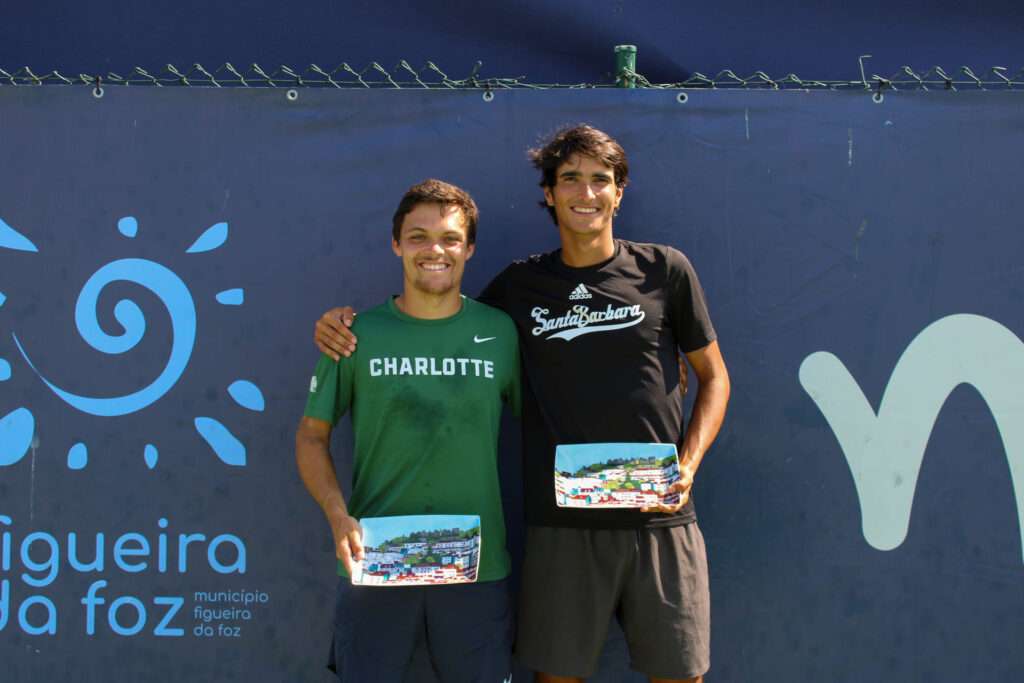Vasco Leote Prata e Diogo Morais campeões de pares na Figueira, Tiago Pereira finalista 2 Vasco Prata Diogo Morais