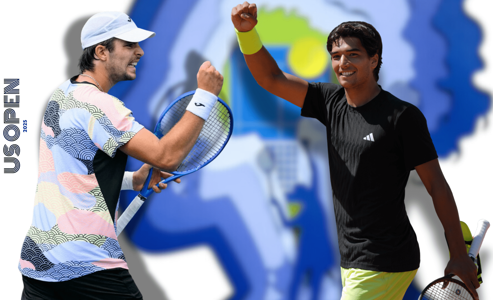 Jaime Faria e Henrique Rocha tentam quebrar barreiras no US Open
