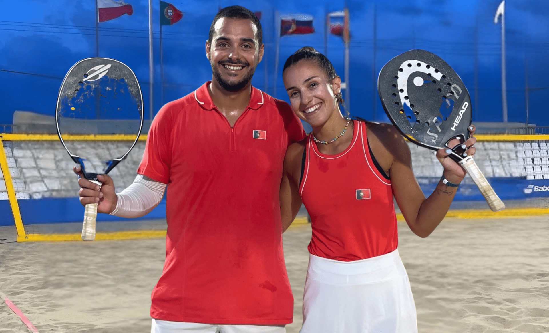 Marta Magalhães e Martim Andrade Sousa garantem medalha no Europeu