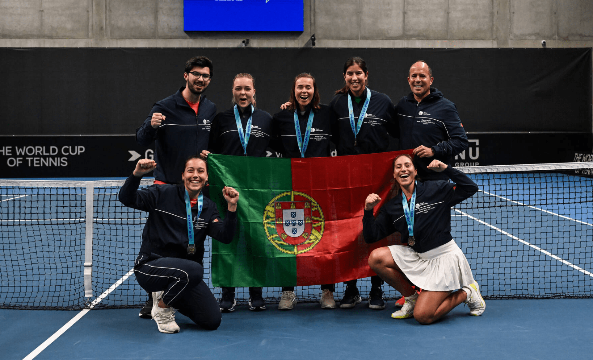 Portugal aposta no quarteto que fez história na Billie Jean King Cup